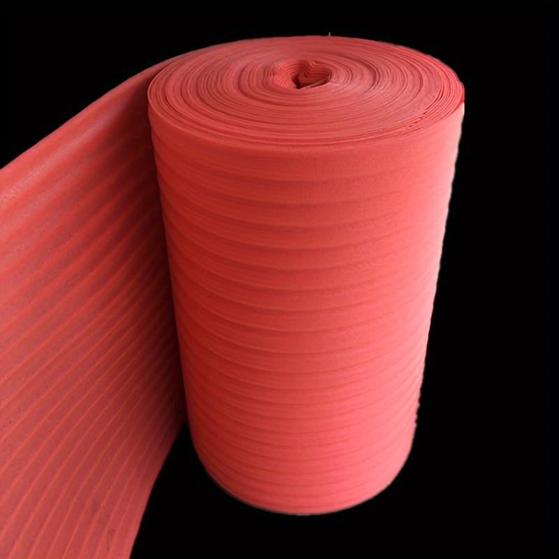 Red Foam Packaging Roll Filler Lined With Express Crash - Temu